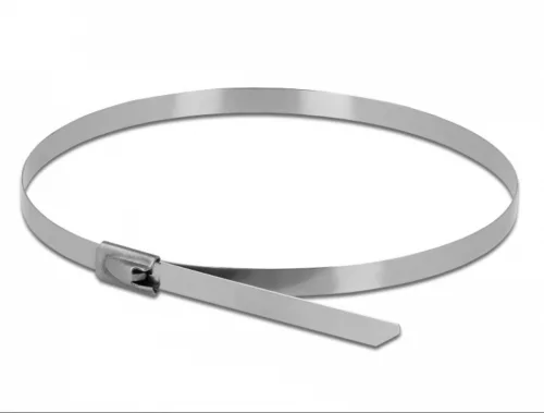 Rozsdamentes acél gyorskötöző 150x4,6 (20db/cs) Fém kötegelő - kábelkötegelő