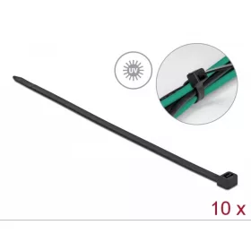   Delock UV-álló 920x9mm kábelkötegelő - gyorskötöző (10db/csomag)