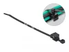 Kabelbinder mit Kantenmontagesockel (edge clip) 200×4,8 mm - Delock