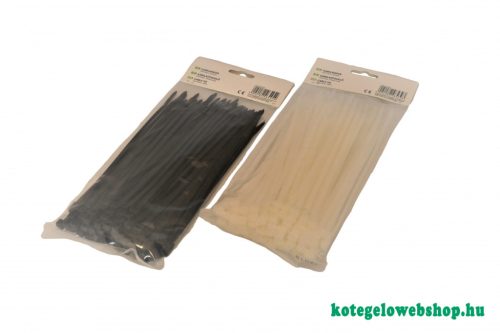 Olcsó Hobbi gyorskötegelő 120x2,5 fekete (100db/csomag) háztartási használatra