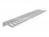 Delock Falra vagy asztal oldalához rögzíthető fém 325 x 90 mm kábelrendező szürke