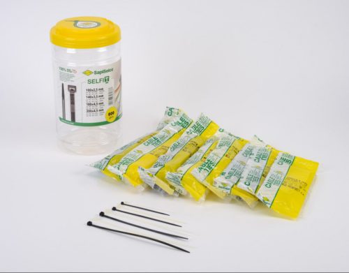 Kábelkötegelő szett (800 db) minőségi gyorskötöző mix Típus: SapiSelco SELFIT [BUCK.002]