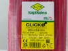 650x5,6 Oldható piros gyöngyös kötegelő - gyorskötöző - kábelkötegelő (100db/csomag) SapiSelco click tie [CLT.10.2157]
