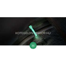   Phosphorescent cable tie 140x3.5 mm SapiSelco phosphorescent zip tie (1 pack = 100 pcs) [FOS.2.2110R]
