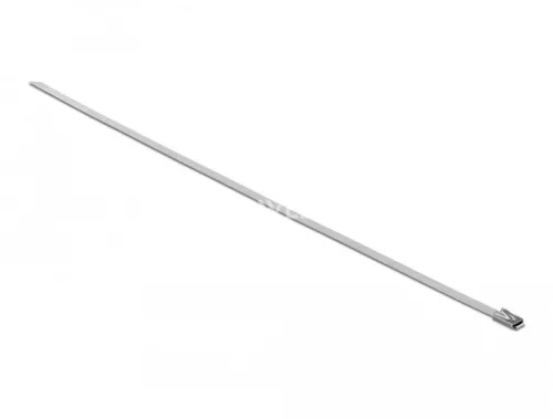 Saválló rozsdamentes acél gyorskötöző 350x4,5 mm AISI 316 fém kábelkötegelő (100 db/cs) [OBL35045G316]