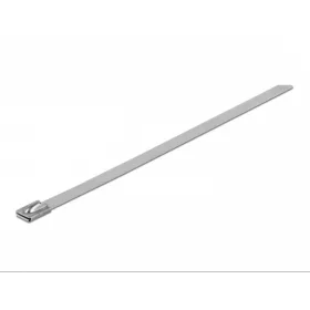 Rozsdamentes acél gyorskötöző 750x7,9 mm AISI 304 fém kötegelő kábelkötegelő (100 db/cs) [OBL75079G304]