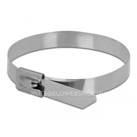   Saválló rozsdamentes acél gyorskötöző 850x7,9 mm AISI 316 fém kábelkötegelő (100 db/cs) [OBL85079G316]