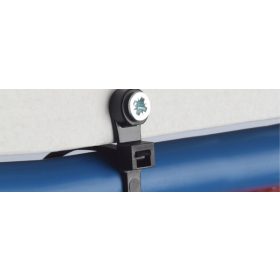   Csavarozható 200x4,5 fekete kábelkötegelő - gyorskötöző (1 db) SapiSelco [OCH-3-2123R]