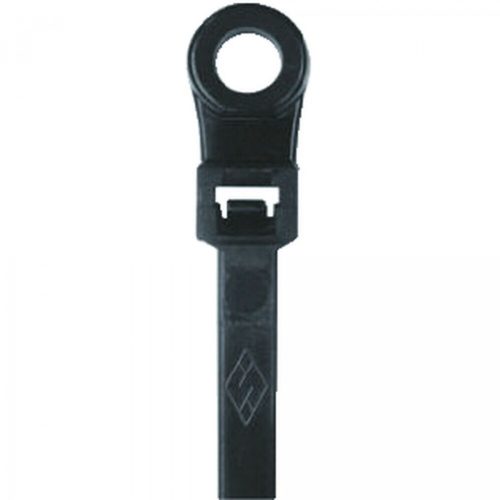 Csavarozható 200x4,5 fekete kábelkötegelő - gyorskötöző (1 db) SapiSelco [OCH-3-2123R]