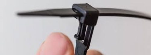 Re-openable natural cable tie 200x7.5 - releasable zip tie (100 pcs/package) SapiSelco Click Tie [RIA.2.232R]