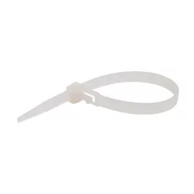   Re-openable natural cable tie 360x7.5 - releasable zip tie (100 pcs/package) SapiSelco Click Tie [RIA.2.234R]