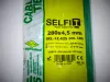 Green cable tie 280x4.5 mm SapiSelco - premium quality (1 pack / 100 pcs) [SEL.12.425R]
