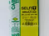 Grüner Kabelbinder 380x4,5 mm SapiSelco - Premiumqualität (1 Pkg. / 100 Stk.) [SEL.12.427]