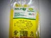 Yellow cable tie 100x2.5 mm SapiSelco - premium quality (1 pack / 100 pcs) [SEL.14.202R]