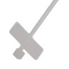 Feliratozható gyorskötöző 200x2,5 8x25mm jelölőtáblával (100db/csomag) Típus: SapiSelco