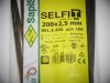 Gyorskötöző - Kábelkötegelő 200x2,5 Fekete ERŐS, tartós SapiSelco SELFIT iparilag is minősített kötegelő 100db/csomag [SEL.3.205]