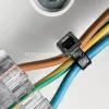 Kábelkötegelő 430x4,5 fekete Gyorskötöző