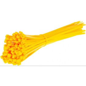   Fluorescent yellow cable tie 200x4.5 mm SapiSelco (1 pack = 100 pcs) [SEL.40.223R]