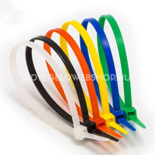 Fluoreszierend gelber Kabelbinder 200x4,5 mm SapiSelco (1 Pkg. = 100 Stk.) [SEL.40.223R]