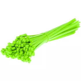   Fluorescent green cable tie 200x4.5 mm SapiSelco (1 pack = 100 pcs) [SEL.41.223R]