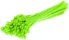 Fluoreszkáló neon-zöld kábelkötegelő - gyorskötöző 200x4,5