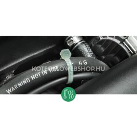   105°C magas hőmérséklet álló kábelkötegelő 200x4,5 (100db/csomag) SapiSelco [SEL-8-223]