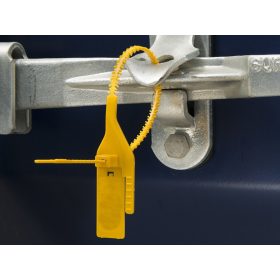   Műanyag biztonsági plomba SORSZÁMOZOTT biztonsági kötöző (1db) Típus: SapiSelco [SPY-P14-002]